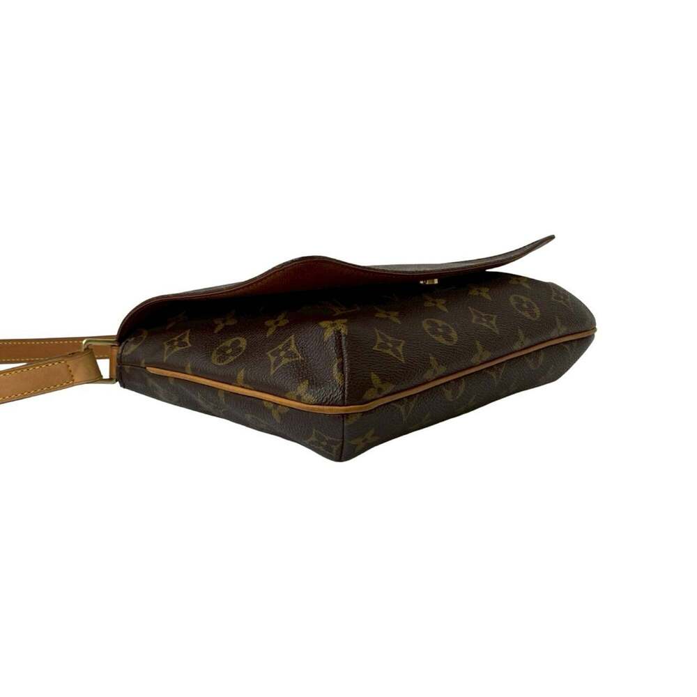 LOUIS VUITTON Authentic Brown Monogram Leather Shoulder Bag - Picture 7 of 10